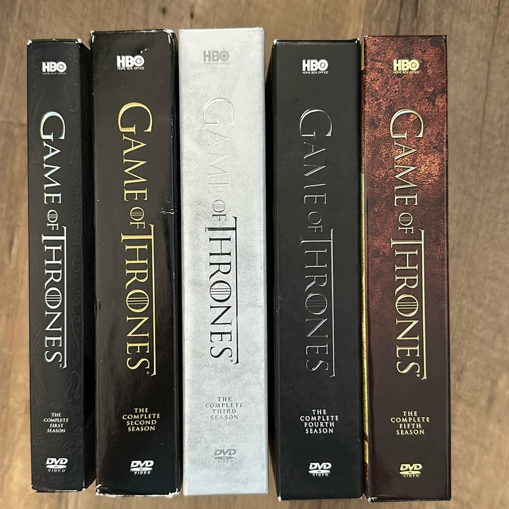 Game of thrones seasons 1-5